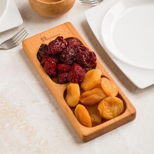 اردوخوری دو خانه چوب طبیعی