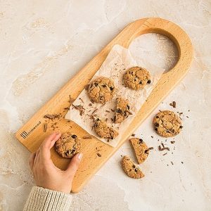 تخته سرو چوب طبیعی دسته گرد